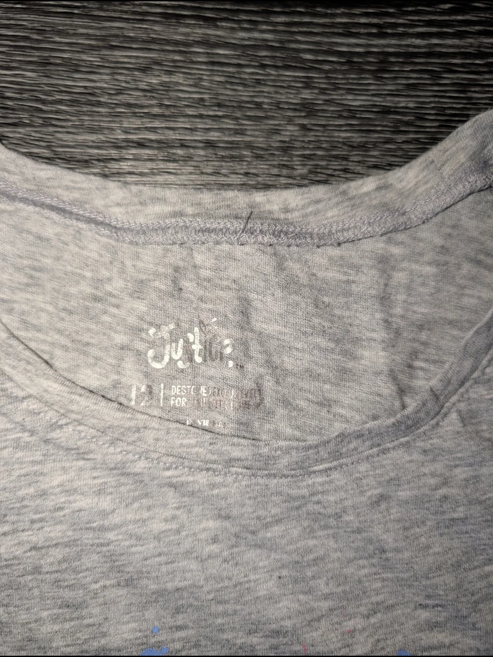Justice gray short
